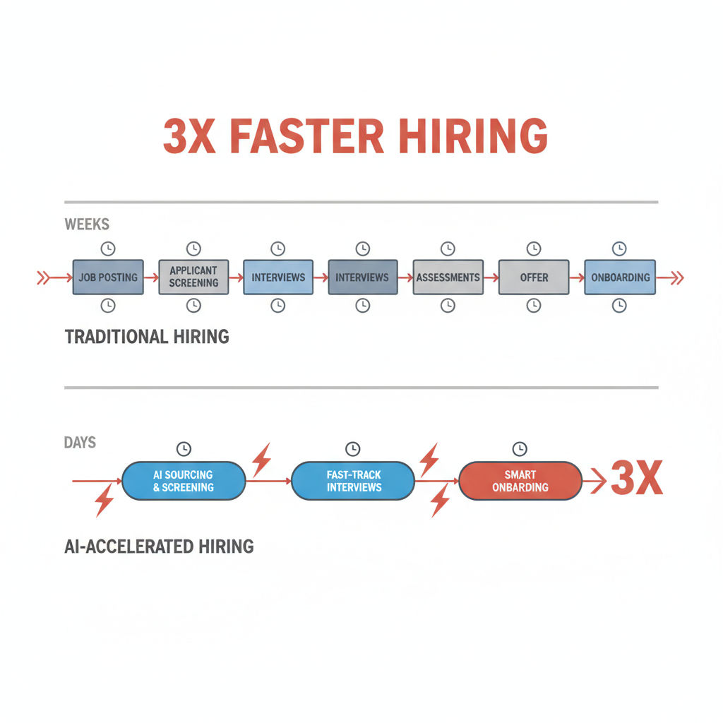 3x Faster Hiring